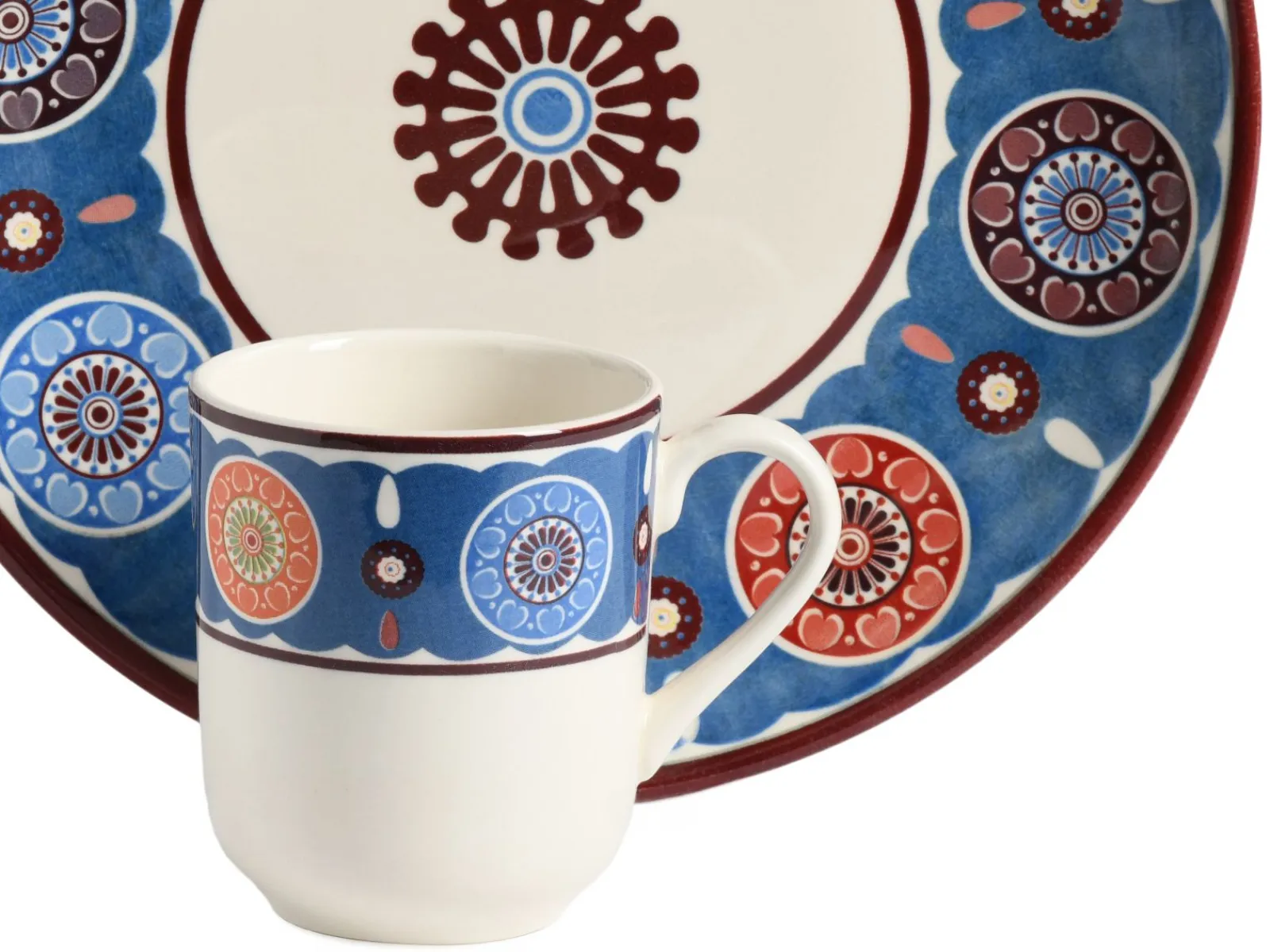 Creatable Geschirrset|Sumaya - Kombiservice 16-tlg - Red