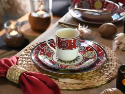 Creatable Geschirrset|Sumaya - Kombiservice 16-tlg - Red
