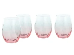 Creatable Gläser|Swirly - Longdrink 4-tlg - Spring