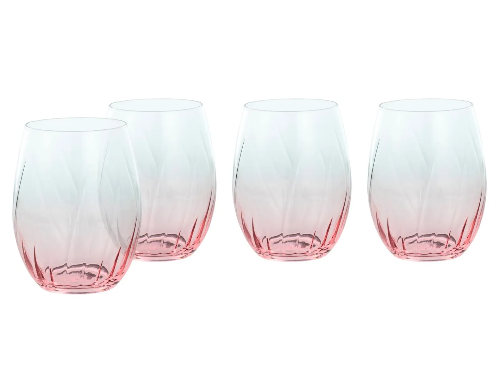 Creatable Gläser|Swirly - Longdrink 4-tlg - Spring