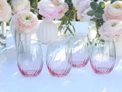 Creatable Gläser|Swirly - Longdrink 4-tlg - Spring