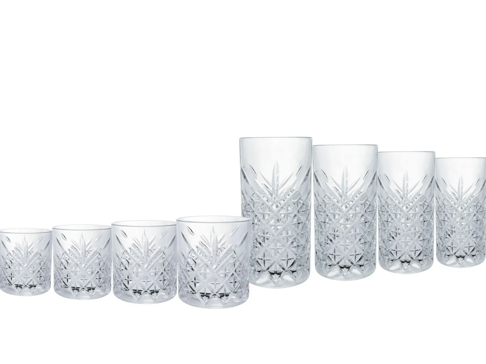 Creatable Sonstiges|Timeless - Gläser-Set 8-tlg - transparent