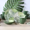 Creatable Geschirrset|Tropicana - Kombiservice 16-tlg - Grün