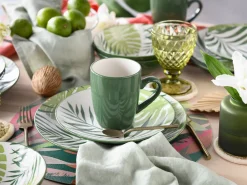 Creatable Geschirrset|Tropicana - Kombiservice 16-tlg - Grün