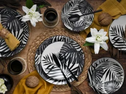 Creatable Geschirrset|Teller|Tropicana - Tellerset 12-tlg - Grün