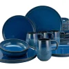 Creatable Geschirrset|Uno - Kombiservice 16-tlg - Black