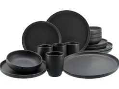 Creatable Geschirrset|Uno - Kombiservice 16-tlg - Grau