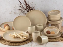 Creatable Geschirrset|Uno - Kombiservice 16-tlg - Grau
