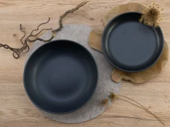 Creatable Bowls & Schüsseln|Geschirrset|Uno - Salatschüssel 2-tlg - Black