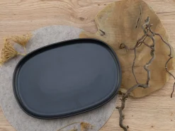Creatable Platten|Uno - Servierplatte - Black