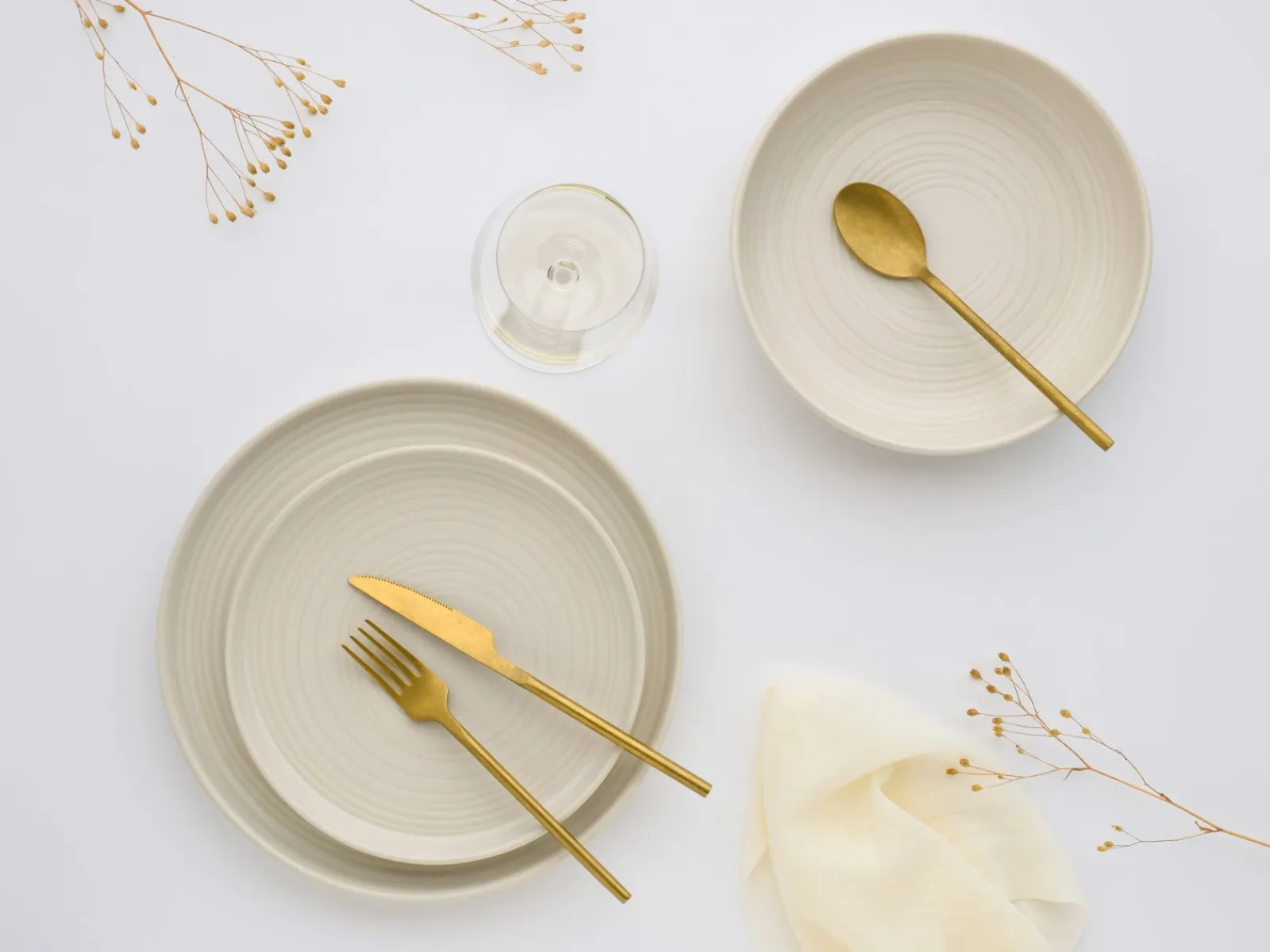 Creatable Geschirrset|Teller|Uno - Tellerset 12-tlg - Black