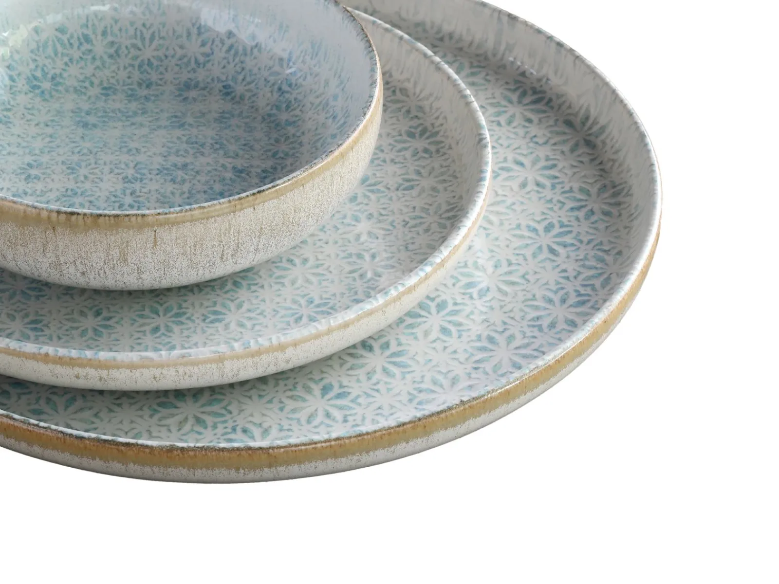 Creatable Geschirrset|Teller|Uno - Tellerset 12-tlg - Offwhite