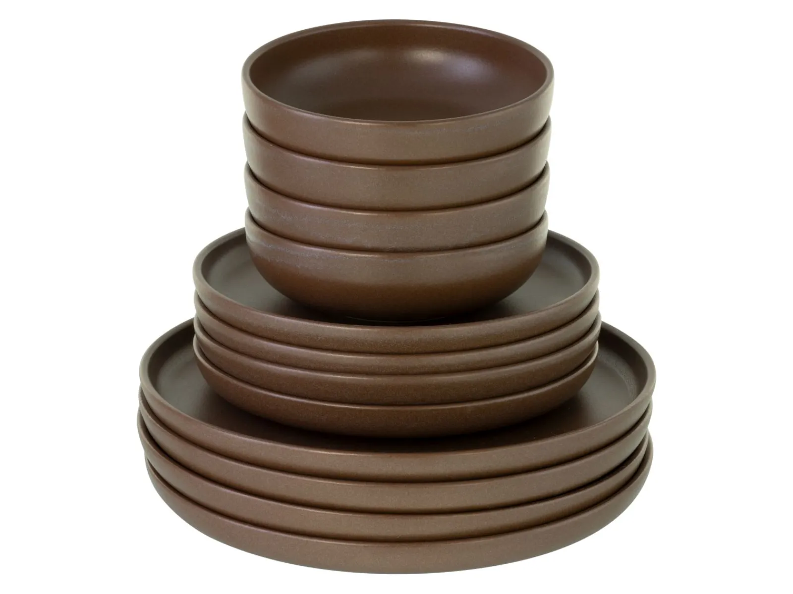 Creatable Geschirrset|Teller|Uno - Tellerset 12-tlg - Offwhite