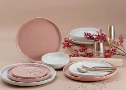 Creatable Geschirrset|Teller|Uno - Tellerset 8-tlg - Rusty Rose