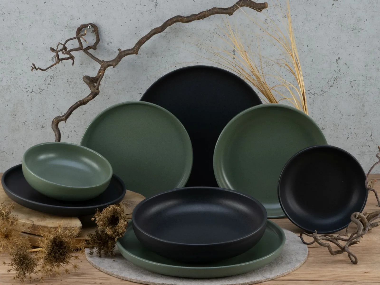 Creatable Geschirrset|Teller|Uno - Tellerset 8-tlg - Rusty Rose