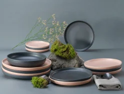 Creatable Geschirrset|Teller|Uno - Tellerset 8-tlg - Rusty Rose