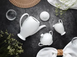 Creatable Geschirrset|Valencia - Kaffeegarnitur 3-tlg - Weiss
