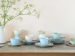 Creatable Geschirrset|Valencia - Kaffeeservice 18-tlg - Weiss