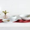 Creatable Geschirrset|Valencia - Servierset 3-tlg - Weiss