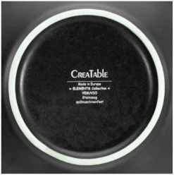 Creatable Pizza & Pasta|Geschirrset|Vesuvio - Pastateller 4-tlg - Schwarz