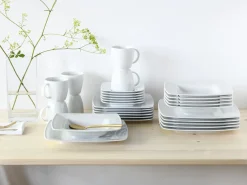 Creatable Geschirrset|Victoria - Kombiservice 30-tlg - Weiss