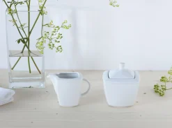 Creatable Geschirrset|Victoria - Milch und Zucker Set 2-tlg - Weiss