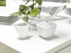 Creatable Geschirrset|Victoria - Milch und Zucker Set 2-tlg - Weiss