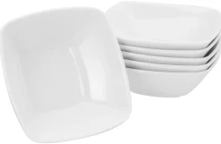 Creatable Bowls & Schüsseln|Geschirrset|Victoria - Müslischale 6-tlg - Weiss