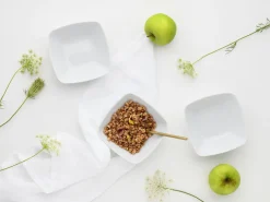 Creatable Bowls & Schüsseln|Geschirrset|Victoria - Müslischale 6-tlg - Weiss
