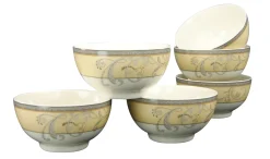 Creatable Bowls & Schüsseln|Geschirrset|Villa Medici - Müslischalen 6-tlg - Creme