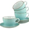 Creatable Geschirrset|Vintage Nature - Cappuccino Set 8-tlg - bunt
