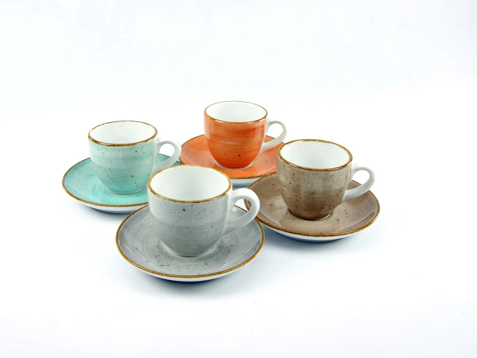 Creatable Geschirrset|Vintage Nature - Espresso Set 8-tlg - bunt