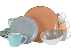 Creatable Geschirrset|Vintage Nature - Kombiservice 16-tlg - Weiss