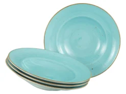 Creatable Pizza & Pasta|Geschirrset|Vintage Nature - Pastateller 4-tlg - Weiss