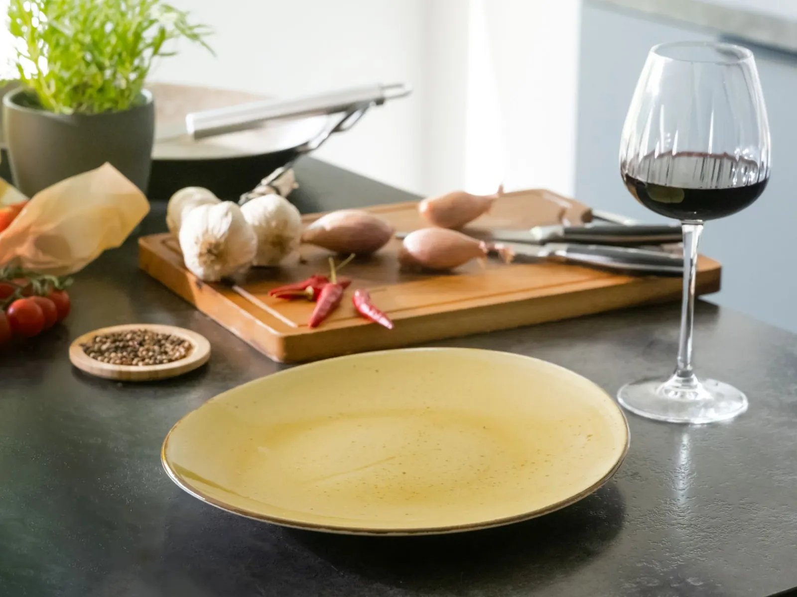 Creatable Geschirrset|Teller|Vintage Nature - Tellerset 4-tlg, Vintage Nature - Steak Set 8-tlg - bunt
