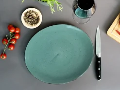 Creatable Geschirrset|Teller|Vintage Nature - Tellerset 4-tlg, Vintage Nature - Steak Set 8-tlg - bunt
