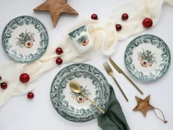 Creatable Geschirrset|Weihnachten - Kombiservice 16-tlg - Grün