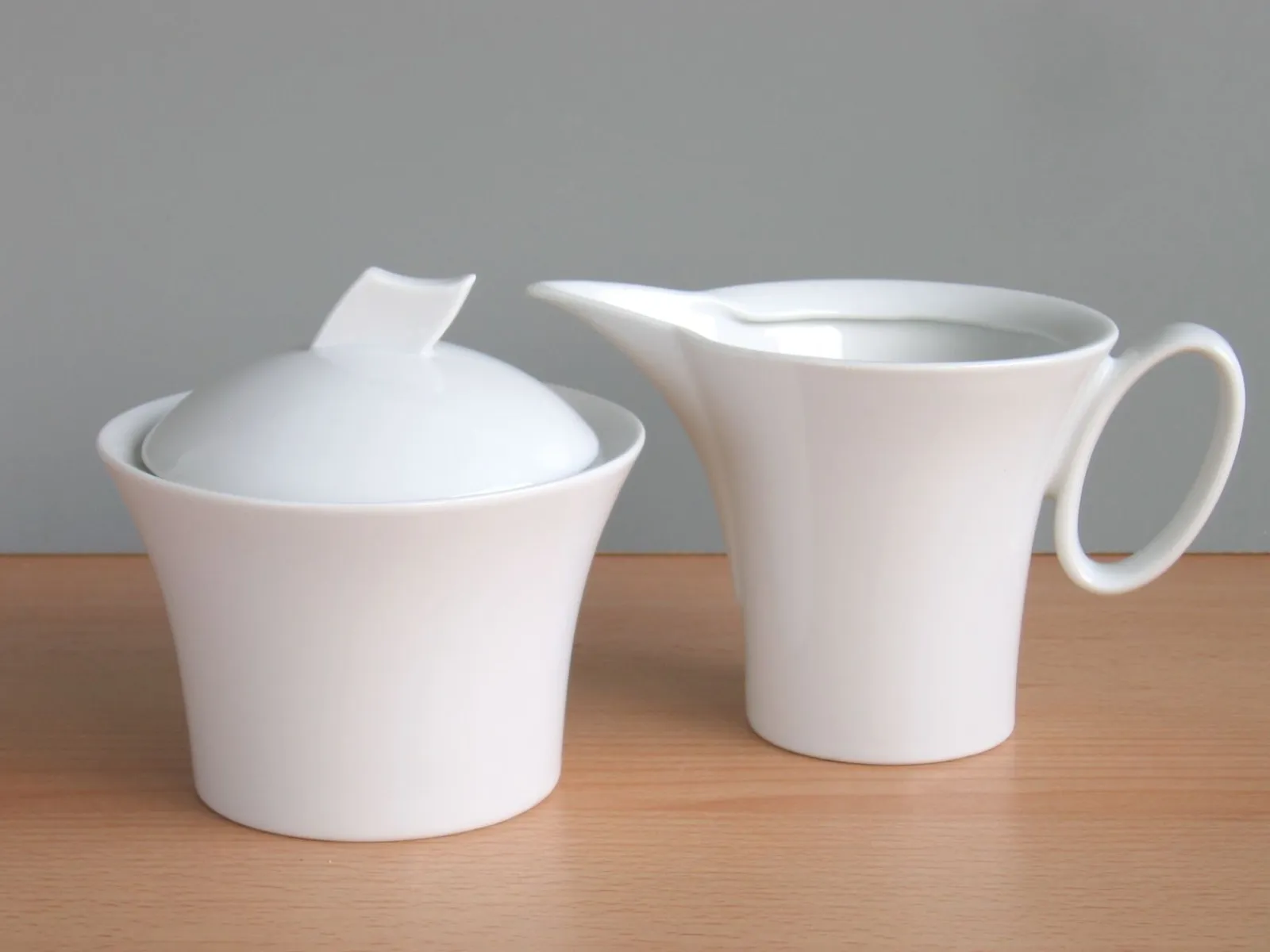 Creatable Geschirrset|Wing - Milch und Zucker Set 2-tlg - Weiss