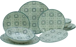 Creatable Geschirrset|Teller|Yara - Tellerset 12-tlg - bunt