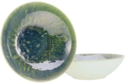Creatable Bowls & Schüsseln|Geschirrset|Yuki - Salatschüssel 2-tlg - Grün-blau