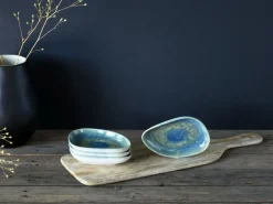 Creatable Bowls & Schüsseln|Geschirrset|Yuki - Schale 4-tlg - Grün-blau